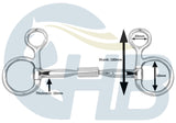 Baucher Hanging Cheek with  comfort barrel